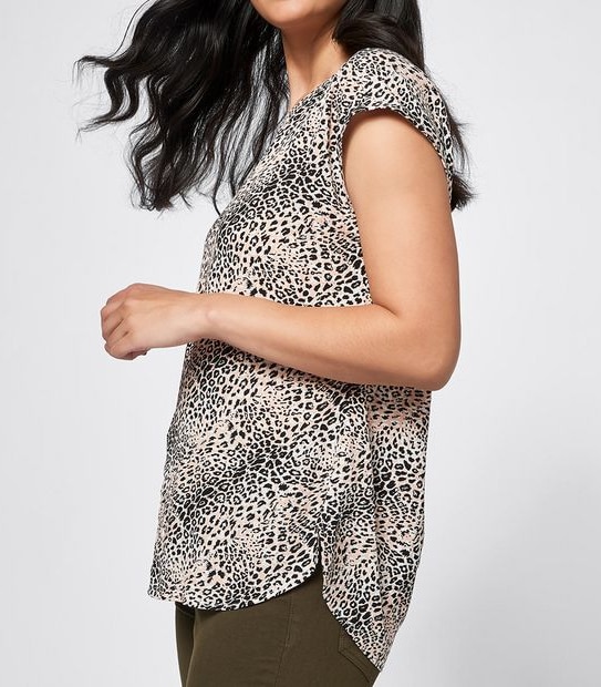 Mary Woven T-Shirt Blouse 