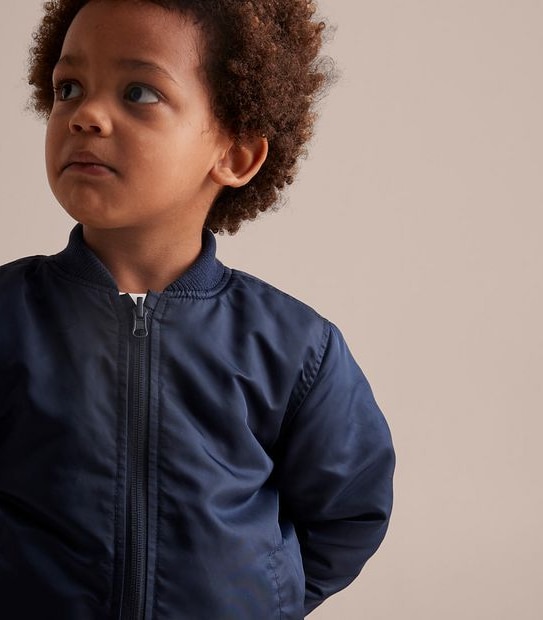Reversible Bomber Fleece Jacket