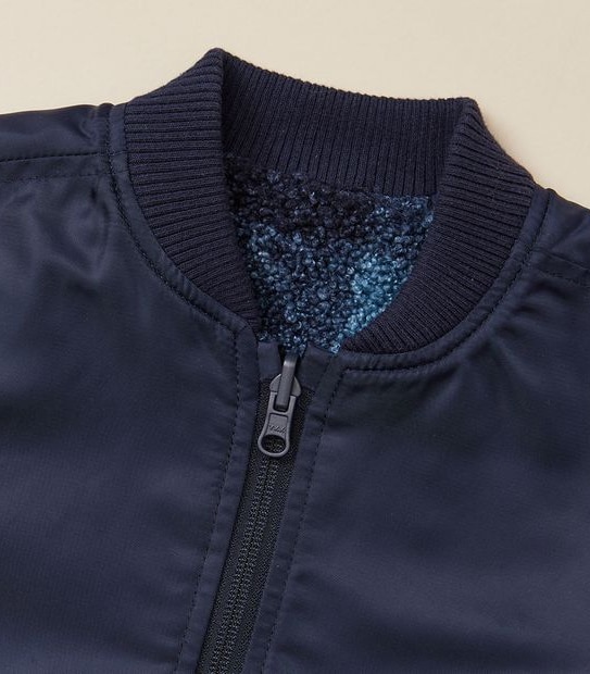 Reversible Bomber Fleece Jacket