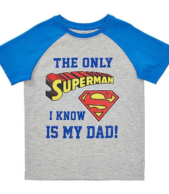 Superman Short Sleeve Dad T-Shirt
