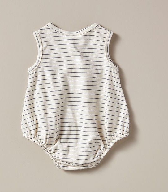Baby Organic Cotton Henley Bodysuit