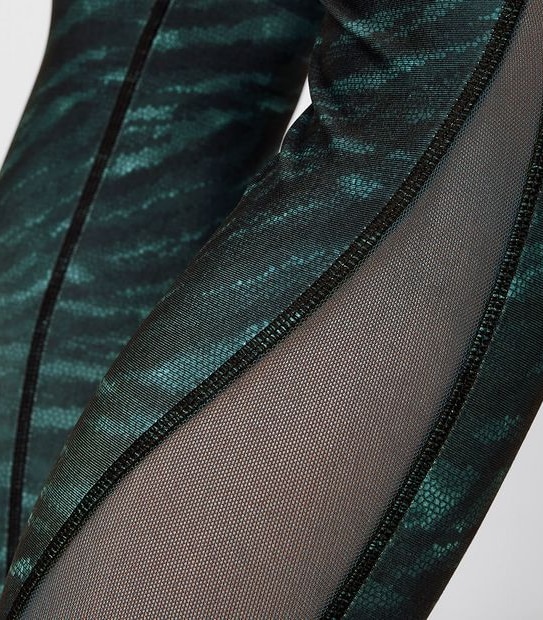Active Full Length Fashion Tights - Animal Geo Print