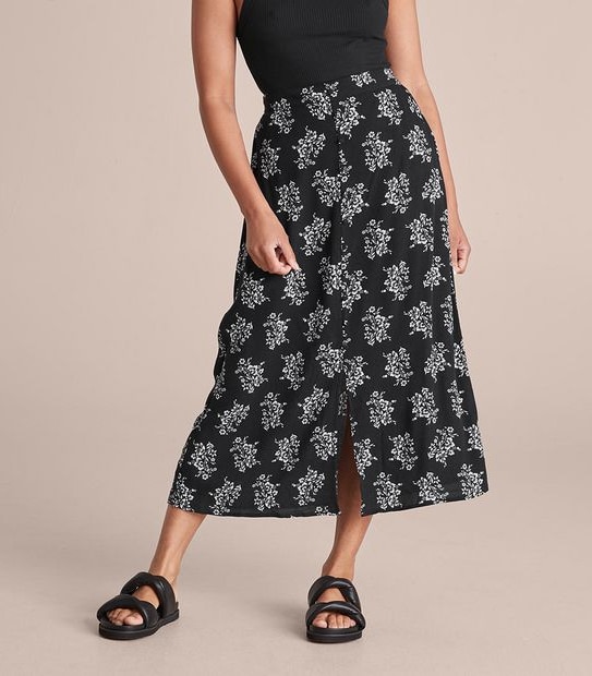 Dannii Minogue Petites Split Maxi Skirt