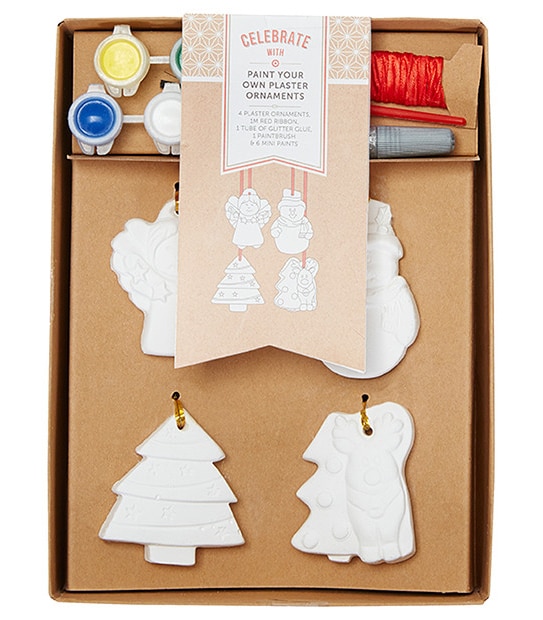 Target Paint Your Own Plaster Ornaments