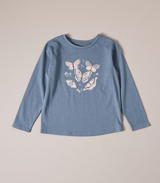 Organic Cotton Print Top