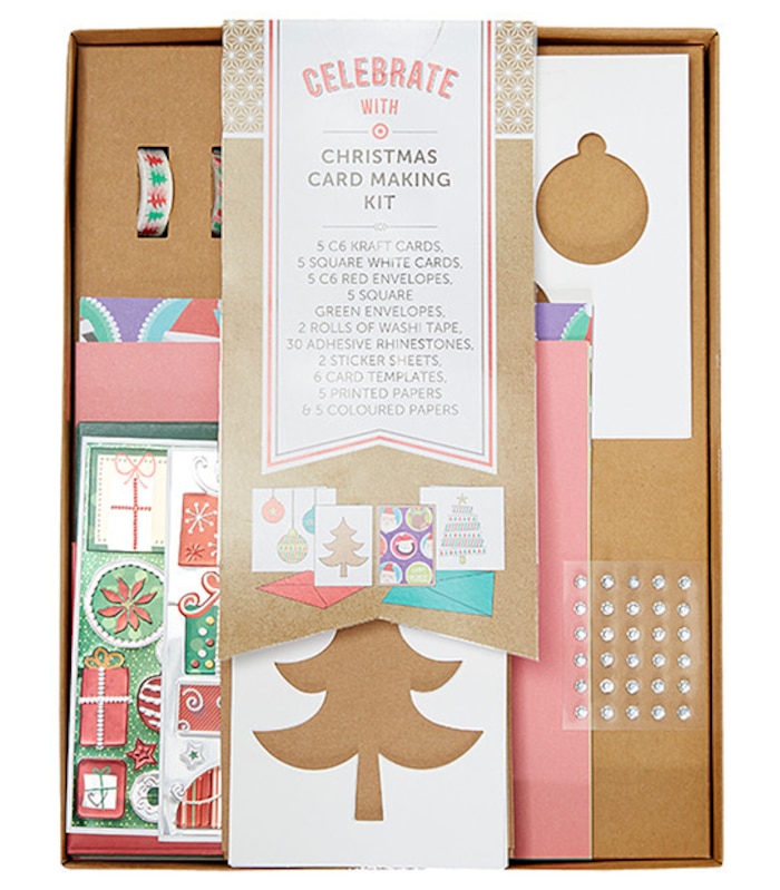 Target Christmas Card Making Kit Target Australia
