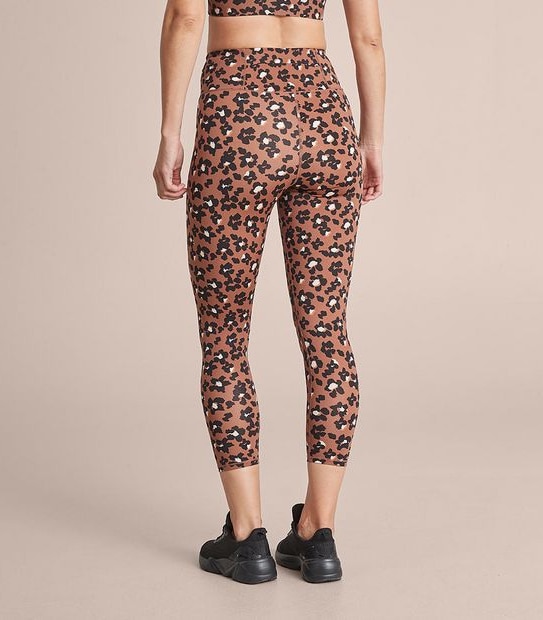 Active 7/8 Length Fashion Print Tights