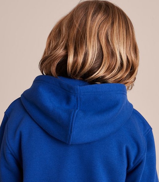 School Fleece Zip Thru Hoodie