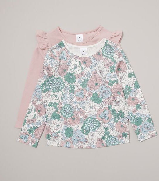 2 Pack Long Sleeve Tops