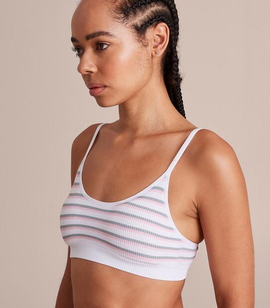 Lily Loves Ribbed Strappy Crop Top; Style: LBR98832 6 of 6