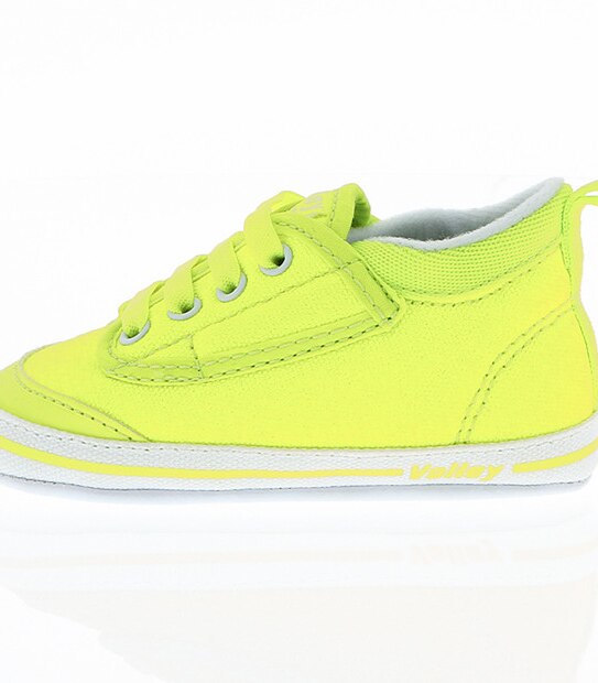 My First Volley Pre Walker Shoes - Yellow Fluoro