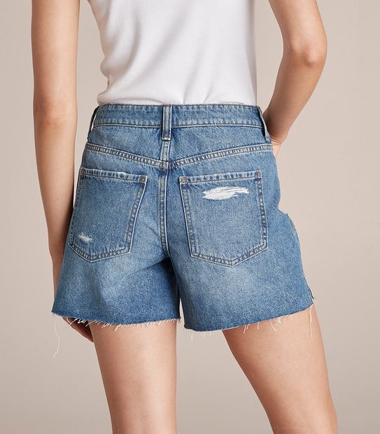 Boyfriend Denim Shorts