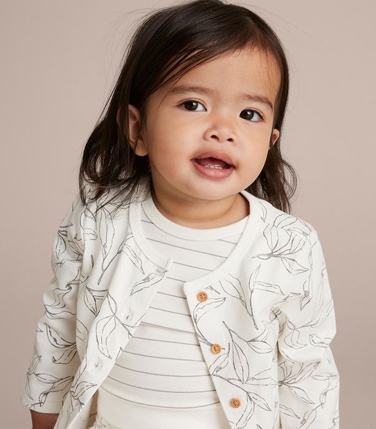 5 Piece Baby Organic Cotton Gift Set