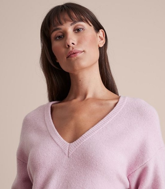 Super Soft V-Neck Jumper