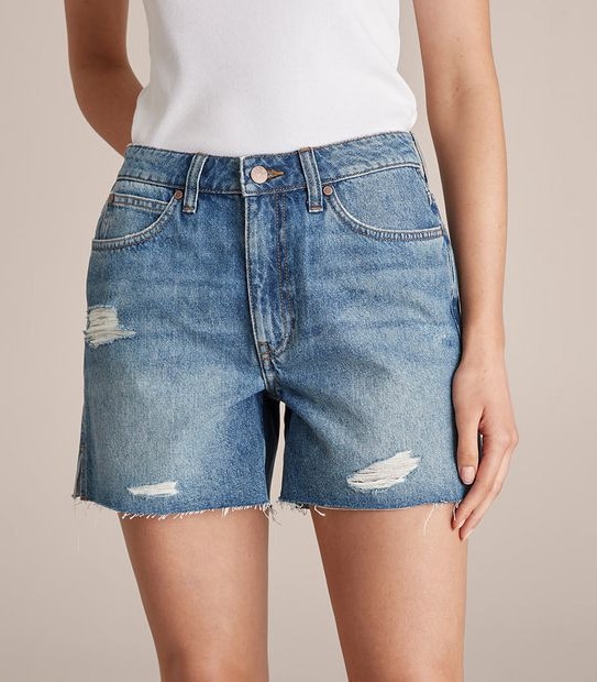 Boyfriend Denim Shorts