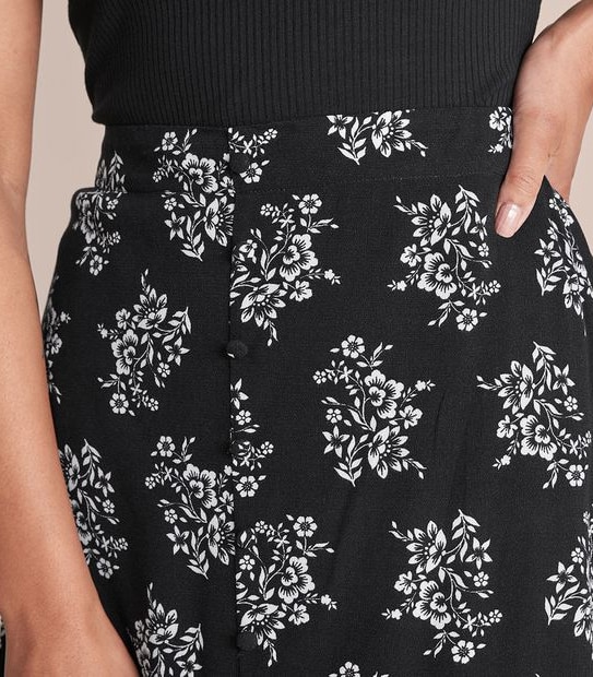 Dannii Minogue Petites Split Maxi Skirt