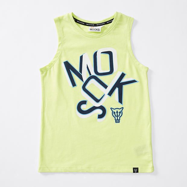 Mini Mooks Print Muscle Tank Top Mini Mooks Print Muscle Tank Top