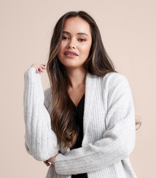 Dannii Minogue Petites Rib Cardigan