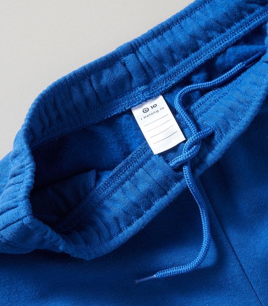 School Cuffed Fleece Trackpants