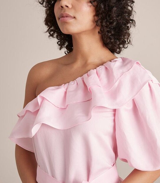 Lily Loves One Shoulder Mini Dress
