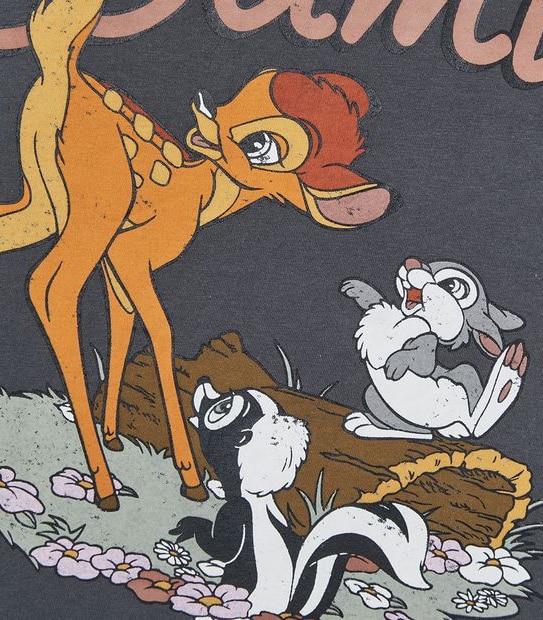 Disney Bambi Longline T-shirt