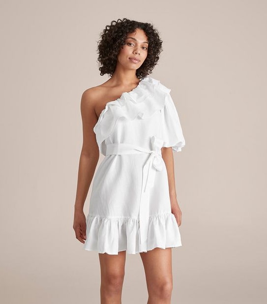 Lily Loves One Shoulder Mini Dress