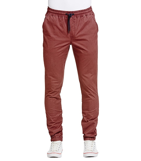 Men's Slim Fit Beach Pants - Mahogany
