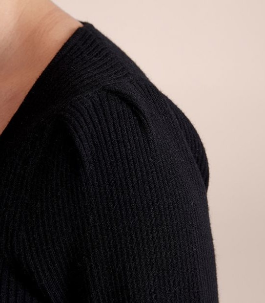 Dannii Minogue Petites Square Neck Jumper