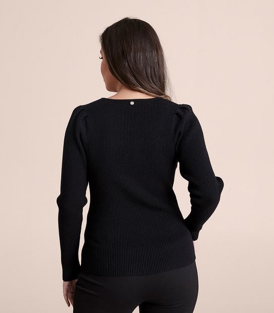 Dannii Minogue Petites Square Neck Jumper