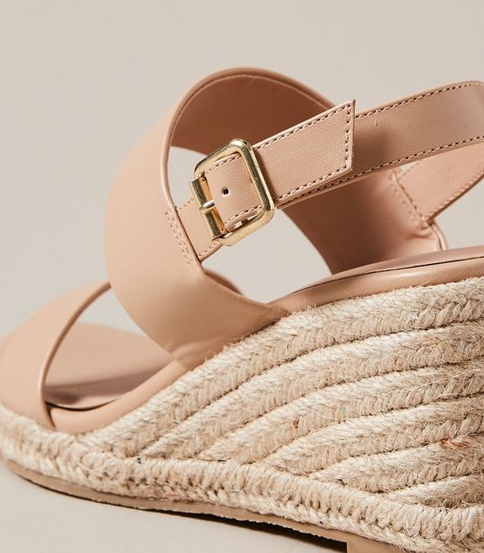 Womens Natalie Espadrille Wedge Sandals