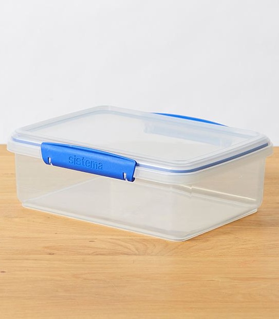 Sistema Klip-It 2l Rectangle  Food Storage Container