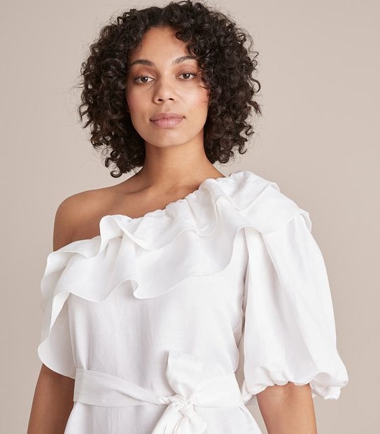 Lily Loves One Shoulder Mini Dress