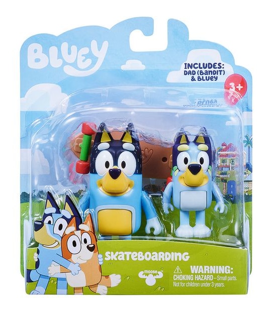 Bluey Mini Figures 2 Pack - Assorted*
