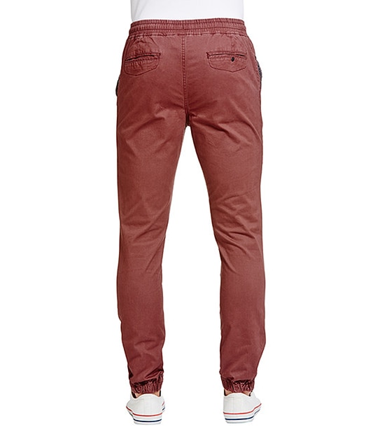 Men's Slim Fit Beach Pants - Mahogany