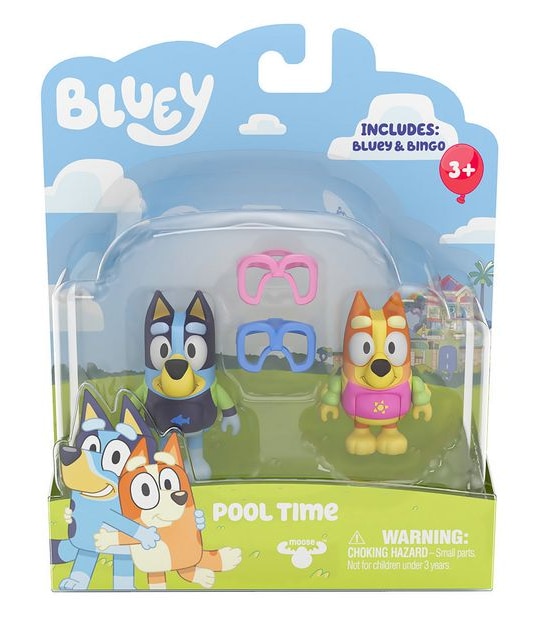 Bluey Mini Figures 2 Pack - Assorted*