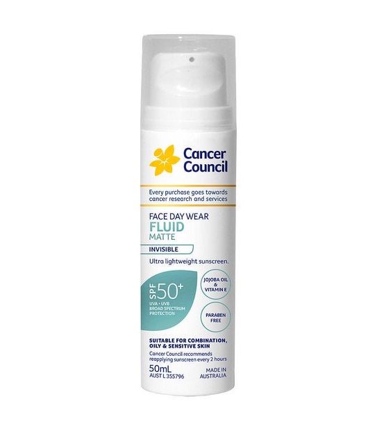 Cancer Council Face Day Wear Fluid Matte SPF 50+