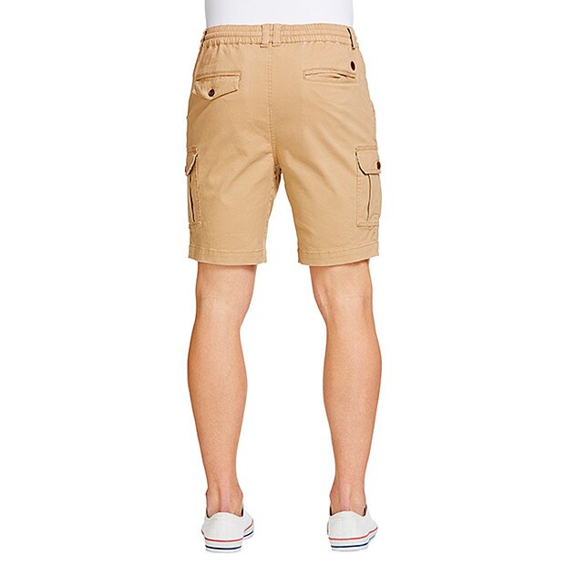 Men's Piping Hot Cargo Shorts Tan Target Australia