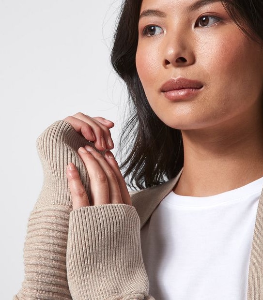 Short Edge To Edge Cardigan