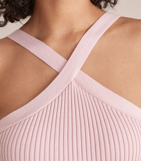 Lily Loves Halter Knit Midi Dress