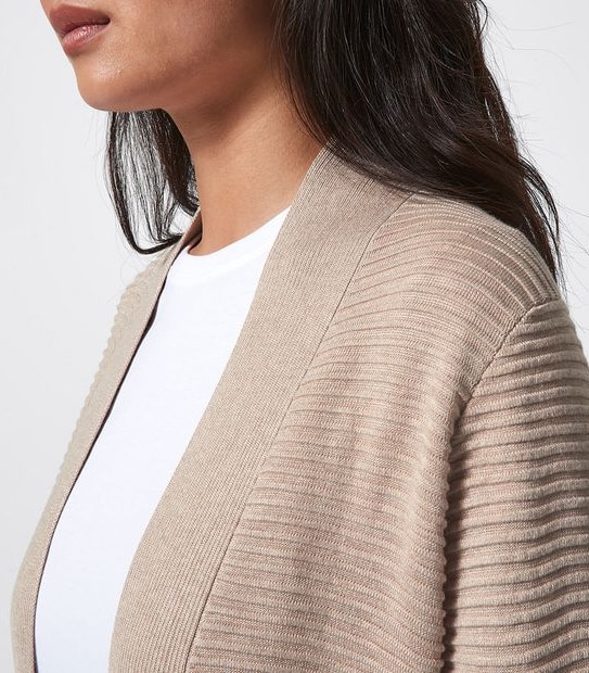 Short Edge To Edge Cardigan