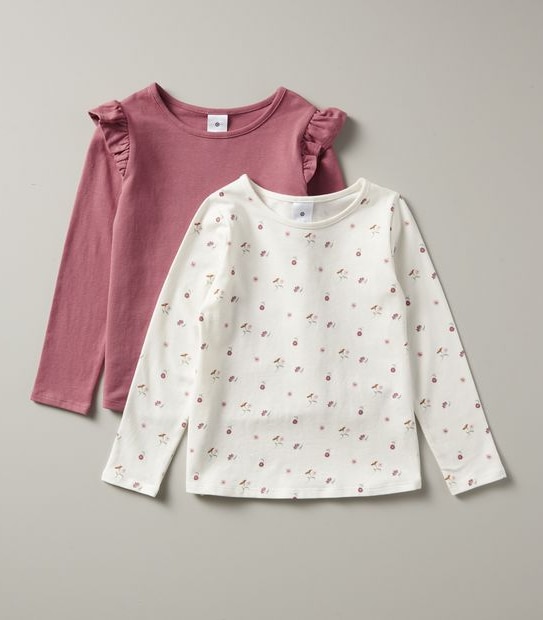 2 Pack Long Sleeve Tops