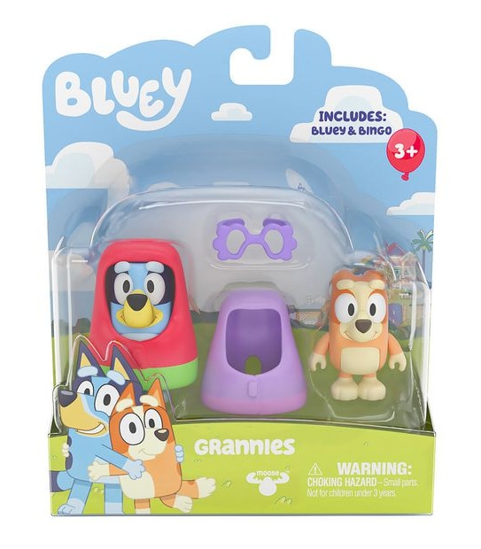 Bluey Mini Figures 2 Pack - Assorted*