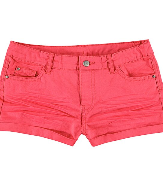 Girls' Short Length Cotton Twill Shorts