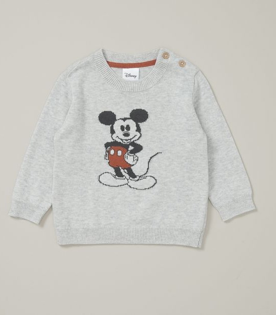 Baby Disney Mickey Mouse Knit Jumper