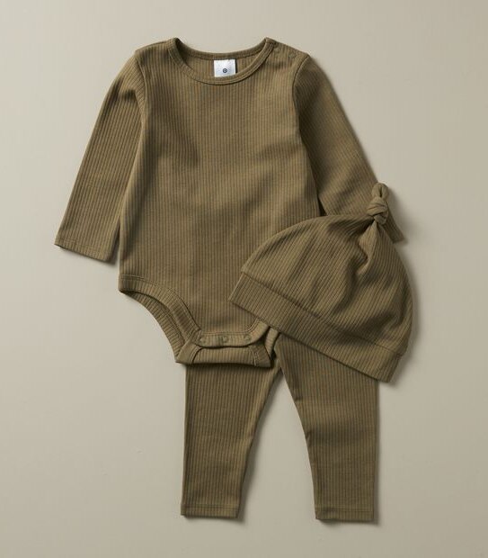 3 Piece Baby Organic Cotton Set