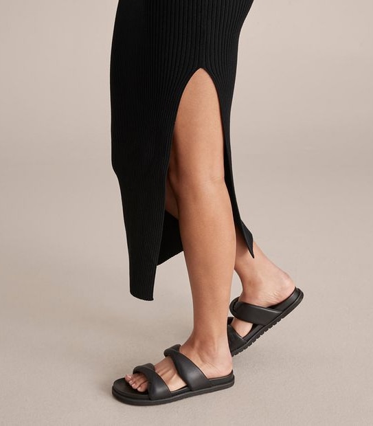 Lily Loves Halter Knit Midi Dress