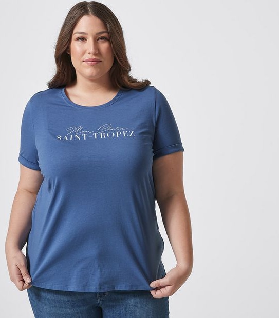 Belle Curve Printed T-Shirt
