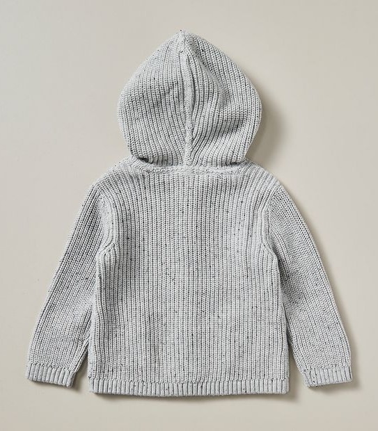 Baby Knit Hooded Cardigan