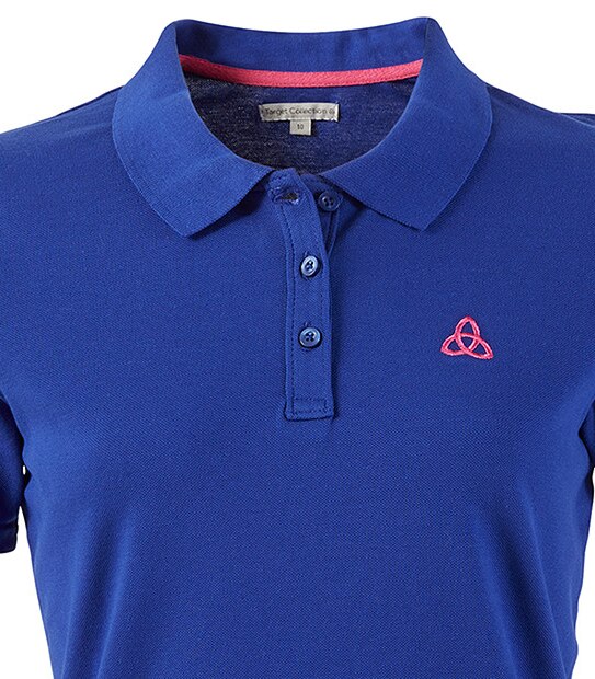Active Polo Top - Royal Blue