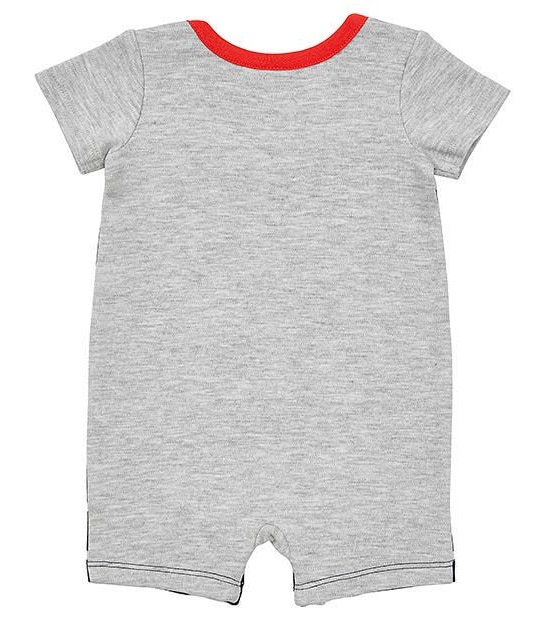 Baby Short Sleeve T-Shirt Romper 2 of 3